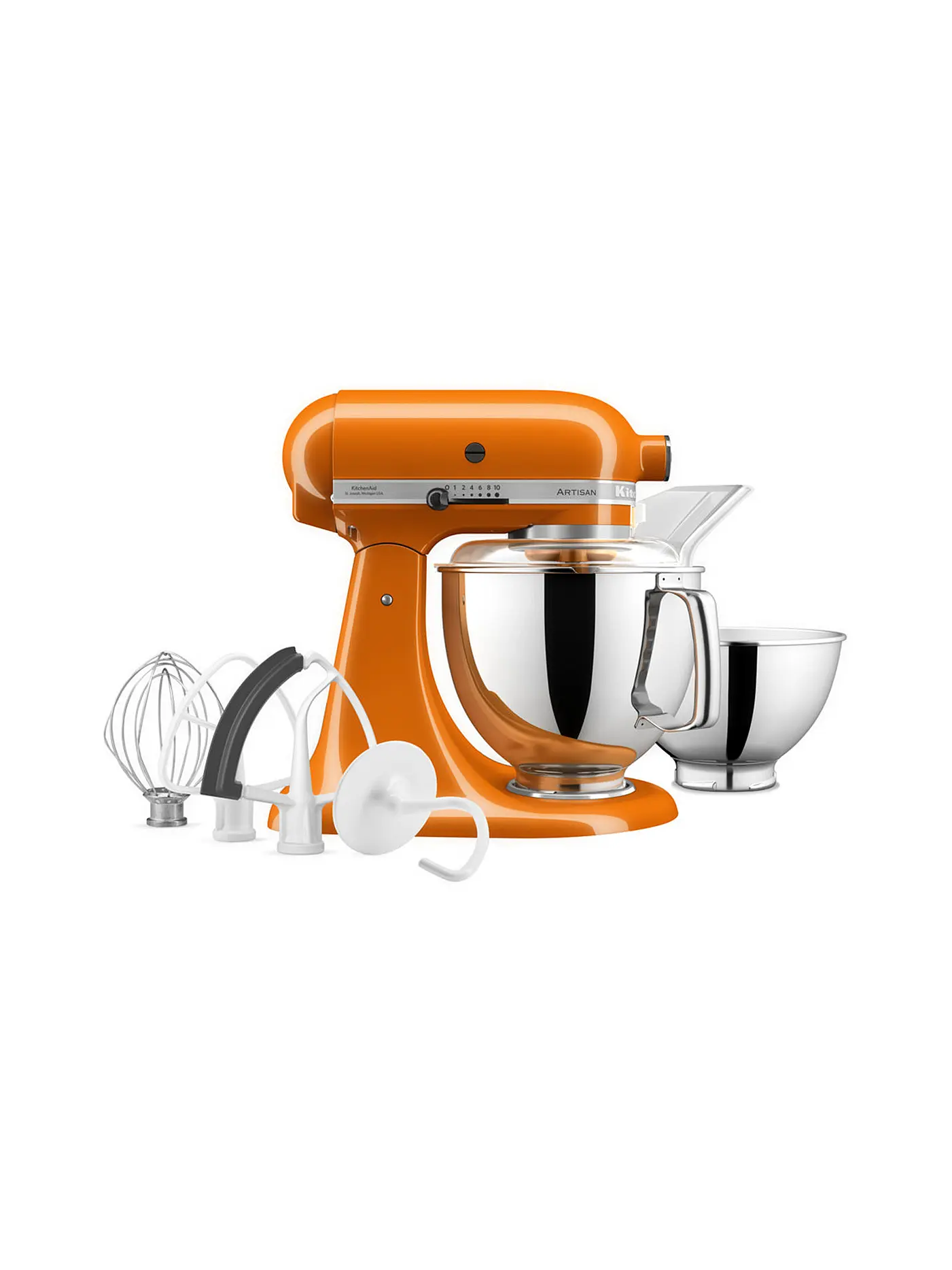 KITCHENAID | Küchenmaschine Artisan 175 4,8l 300 Watt 5KSM175PSESP (Seiden Pink) | orange